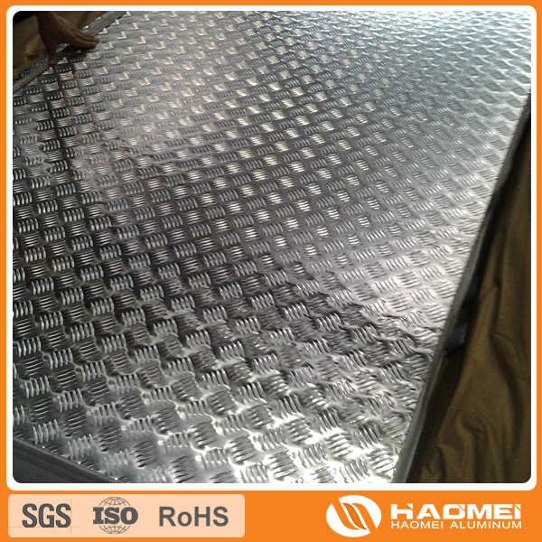 5083 6061 Hot Rolled Aluminum Tread Plate