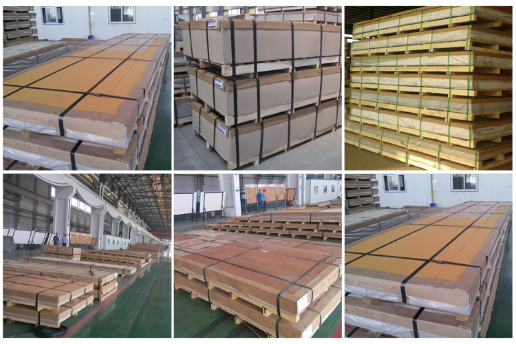 Packaging of Aluminium Checker Plate